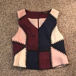 Arc and co leather top